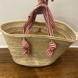 Zara straw bag